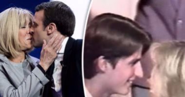 بالفيديو.. أول قبلة من ماكرون فى عمر الـ15 لـ"بريجيت" قبل الزواج