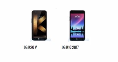 بالمواصفات.. أبرز الاختلافات بين هاتفى LG K20 V و LG K10