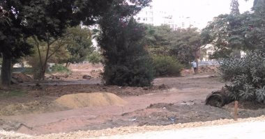 قارئ يشكو التجريف والتخريب المستمر لحديقة المريلاند فى مصر الجديدة