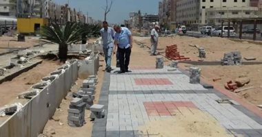 محافظ البحر الأحمر يتفقد مشروع الممشى السياحى الجديد ومجمع البنوك بالغردقة