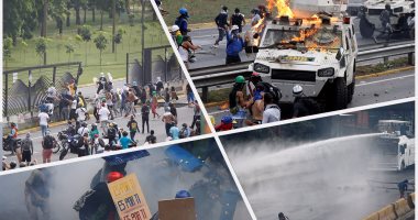 احتجاجات وشغب فى فنزويلا بعد دعوة الرئيس لصياغة دستور جديد