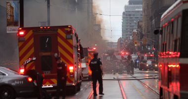الحماية المدنية: انفجار مدينة تورنتو ناتج عن ماس كهربائى داخل مترو الأنفاق