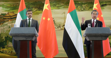 بالصور.. وزير الخارجية الإماراتى يبحث مع نظيره الصينى سبل تعزيز العلاقات 