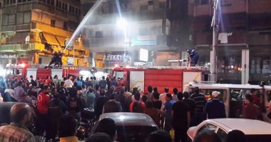 بالفيديو والصور.. الحماية المدنية تنقذ أسرة بحريق عقار سكني في بورسعيد