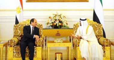 بالصور.. جلسة مباحثات ثنائية بين الرئيس السيسى ومحمد بن زايد فى الإمارات