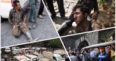 ارتفاع حصيلة ضحايا انهيار منجم فى إيران لـ 43 قتيلا