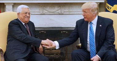 بعد زيارة أبومازن.. ترامب: نسعى لاتفاق بين فلسطين وإسرائيل للتعايش فى سلام