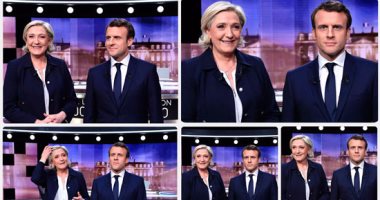 مناظرة ساخنة بين لوبان وماكرون قبل الدورة الثانية من انتخابات الرئاسة الفرنسية