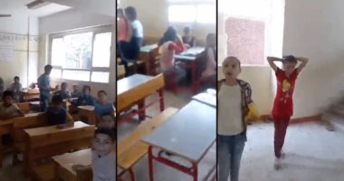 بالفيديو.. فوضى وإهمال بلجان الشهادة الابتدائية بمدرسة السلام فى الدقهلية