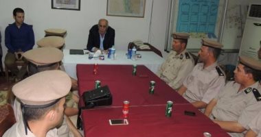 بالصور.. مدير أمن المنيا يتفقد التمركزات الأمنية بمجمع المحاكم