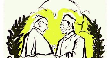 بالصور.. زيارة بابا الفاتيكان لمصر وفوز ماكرون بفرنسا فى كاريكاتير قارئة