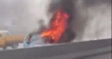 مصرع شخصين فى حريق سيارة وقود بمدخل مدينة شرم الشيخ