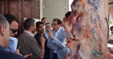 محافظ الدقهلية يشدد على منافذ بيع اللحوم بالالتزام بسعر 68 جنيهًا للكيلو