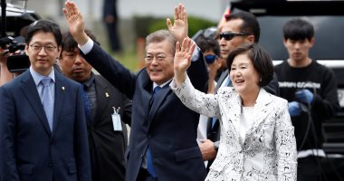 بالصور.. سيدة كوريا الجنوبية الأولى تتألق فى مراسم تنصيب زوجها