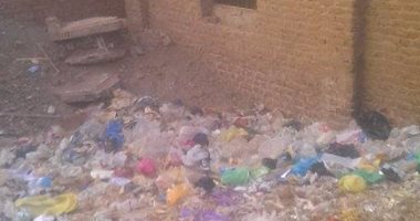 بالصور.. شكوى من انتشار القمامة بقرية زهر شرب فى الشرقية
