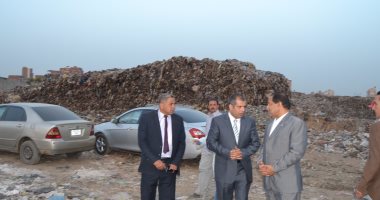محافظ الغربية يتفقد محطة ترحيل القمامة بمدينة المحلة