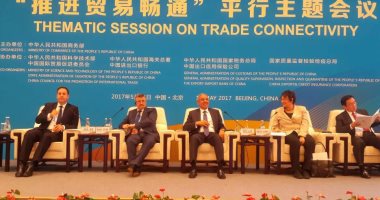 طارق قابيل ممثلا الحكومة المصرية بمنتدى "الحزام والطريق": الصين أكبر شريك تجارى لمصر