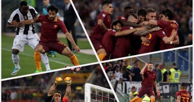 روما يفوز على يوفنتوس 3/1 ويؤجل تتويجه بالدورى الإيطالي