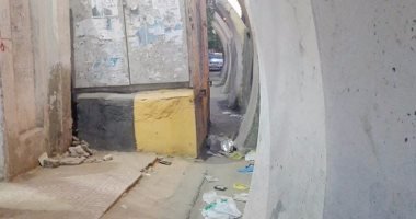 قارئ يشكو ضيق مدخل شارع هيئة الرقابة الإدارية بطنطا بسبب الحواجز الأسمنتية