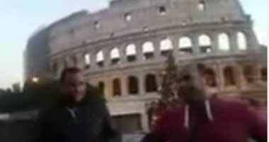 بالفيديو.. منشدون مصريون يتغنون ببردة البوصيرى فى العاصمة الإيطالية روما