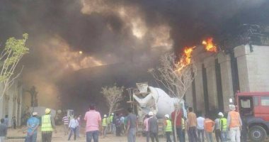 جهاز العاصمة الإدارية: حريق فندق الماسة اقتصر على الواجهة ولا خسائر بشرية