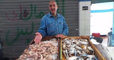بالصور.. انخفاض 50% فى أسعار  الأسماك بالسويس قبل أيام من رمضان