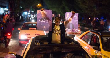 بالصور..استمرار الدعاية الانتخابية فى إيران قبل يوم من الانتخابات الرئاسة