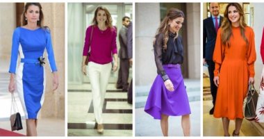 جولة فى خزانة الملكة رانيا..8 دروس اتعلميهم من أناقتها