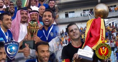 يوم حافل بالتتويج فى الملاعب العربية.. الترجى بطلاً للدوري التونسى بثلاثية أمام النجم الساحلى.. الهلال يفوز بكأس خادم الحرمين الشريفين على حساب أهلى عبد الشافى.. وهدف كهربا يقود الاتحاد كأس السوبر