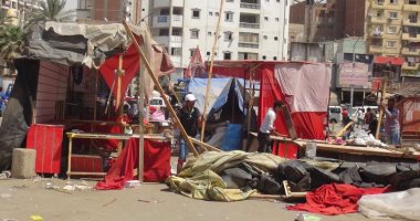 حملات مكثفة بأحياء القاهرة استعدادا للعيد وإزالة تعديات بالمعصرة