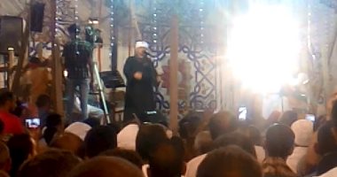 بالفيديو.. محمود التهامى يحيى الليلة الثانية لمولد السيدة حورية ببنى سويف