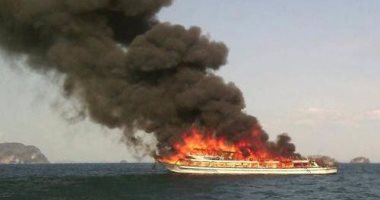 مصرع 5 أشخاص وإنقاذ 190 آخرين فى اندلاع النيران فى عبارة ببحر جاوة
