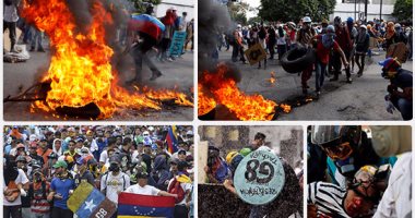  المعارضة الفنزويلية تبدأ "أكبر" تظاهرة لها ضد الرئيس "مادورو"
