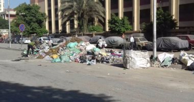 قارئ يشكو إلقاء مخلفات المبانى فى شارع الفيوم بدار السلام 