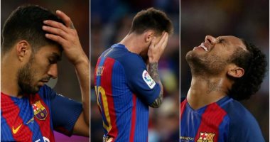 شاهد ردود أفعال لاعبى برشلونة بعد تتويج ريال مدريد بالدوري الإسباني