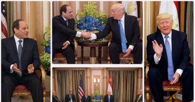 ترامب: نقف بجانب الرئيس السيسى والشعب المصرى لمواجهة الإرهاب