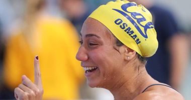 فريدة عثمان تحرز الذهبية الثانية فى بطولة افريقيا للسباحة 