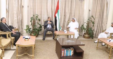 القائم بأعمال سفارة الإمارات يستقبل مدير مستشفى الشيخ زايد ووكيل وزارة الصحة