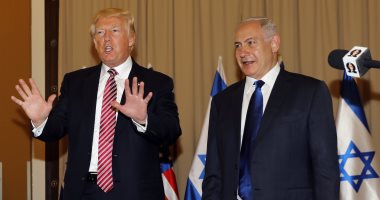 بالصور.. نتنياهو يلتقى ترامب فى القدس لبحث العلاقات بين البلدين