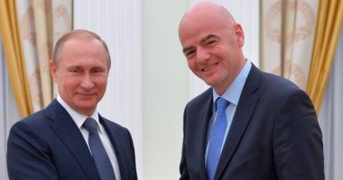 إنفانتينو يؤكد لبوتين ثقته في حسن تنظيم روسيا لكأس القارات والمونديال