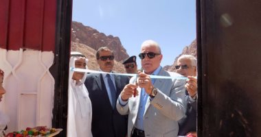 بالفيديو.. محافظ جنوب سيناء يفتتح مشروعات بتكلفة 6 ملايين جنيه بسانت كاترين