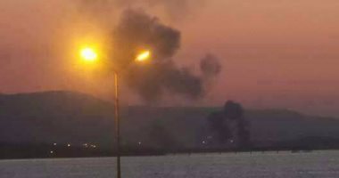 انفجارات ضخمة جنوب ليبيا عقب شن طيران مجهول 14 غارة جوية 