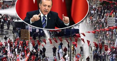 حملة اعتقالات ضد موظفين أتراك بعد تنظيم مليونية حاشدة مناهضة لـ"أردوغان"