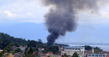 بالصور.. اشتباكات بين جيش الفلبين ومتشددين بمدينة مراوى جنوب البلاد