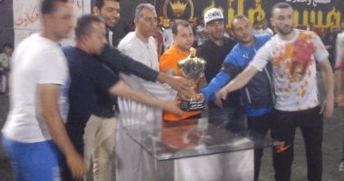 شمس حامد لاعب الأهلى السابق يحضر انطلاق بطولة "الكبار" الرمضانية بالشرقية