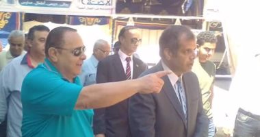 رئيس مدينة المحلة يفتتح منافذ جديدة لصرف المعاشات تيسيرًا على المواطنين