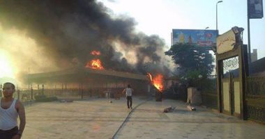 السيطرة على حريق محدود بمخازن الغلال فى ميناء غرب بورسعيد