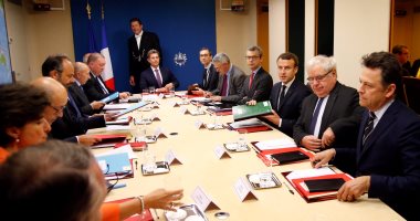 بالصور.. رئيس فرنسا يجتمع بمجلس الدفاع والأمن لبحث إجراءات مكافحة الإرهاب