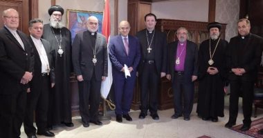 وزير السياحة لوفد الكنائس الرسولية: مصر قادرة على التصدى للإرهاب