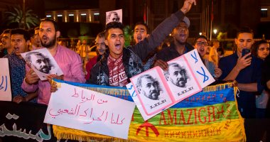 تظاهرة ليلية جديدة فى مدينة الحسيمة المغربية للمطالبة باطلاق سراح الزفزافى